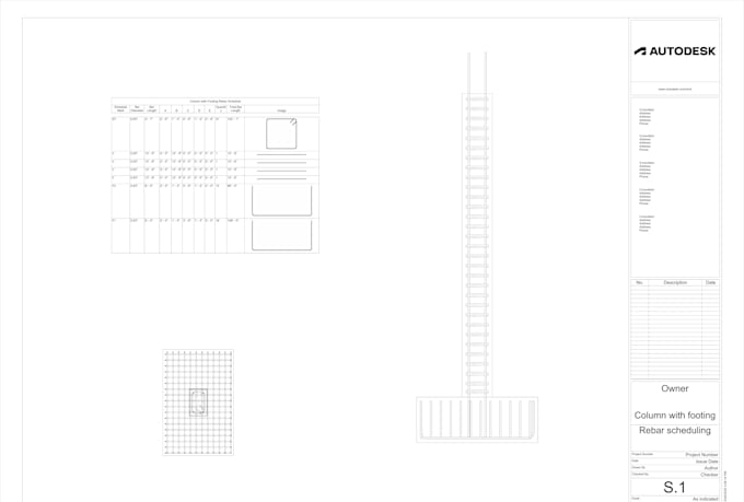 do rebar shop drawings and bar bending schedule bbs